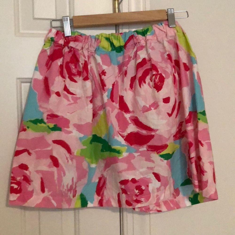 Custom Lilly Pulitzer skirt! Size 12 to 16!